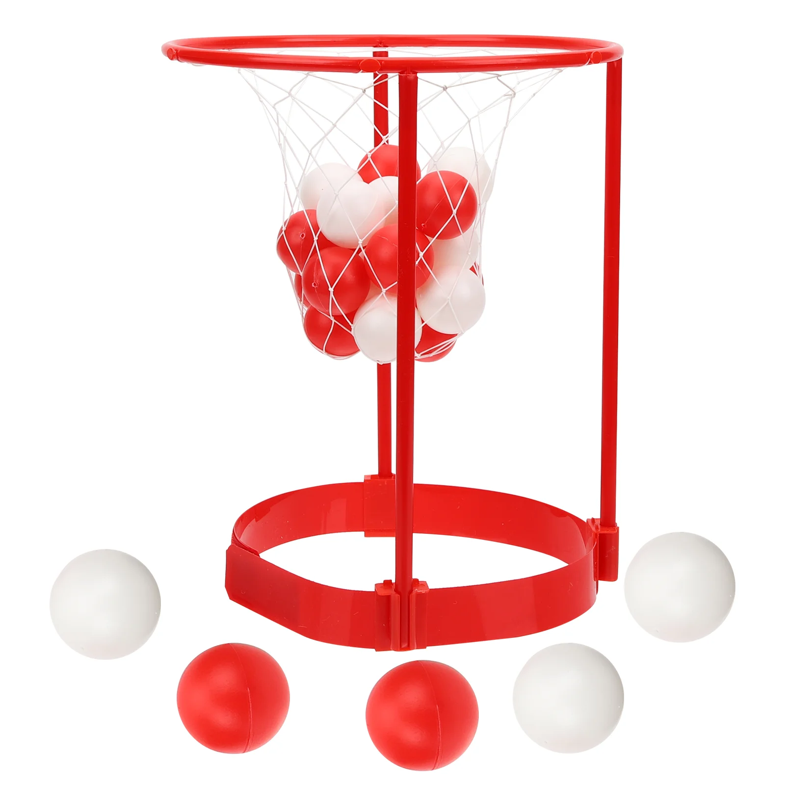 Overhead Basketball Shooting Toy Indoor And Outdoor Headband Hoop Balls Throwing Toy Multi Person Interactive Game Children Gift