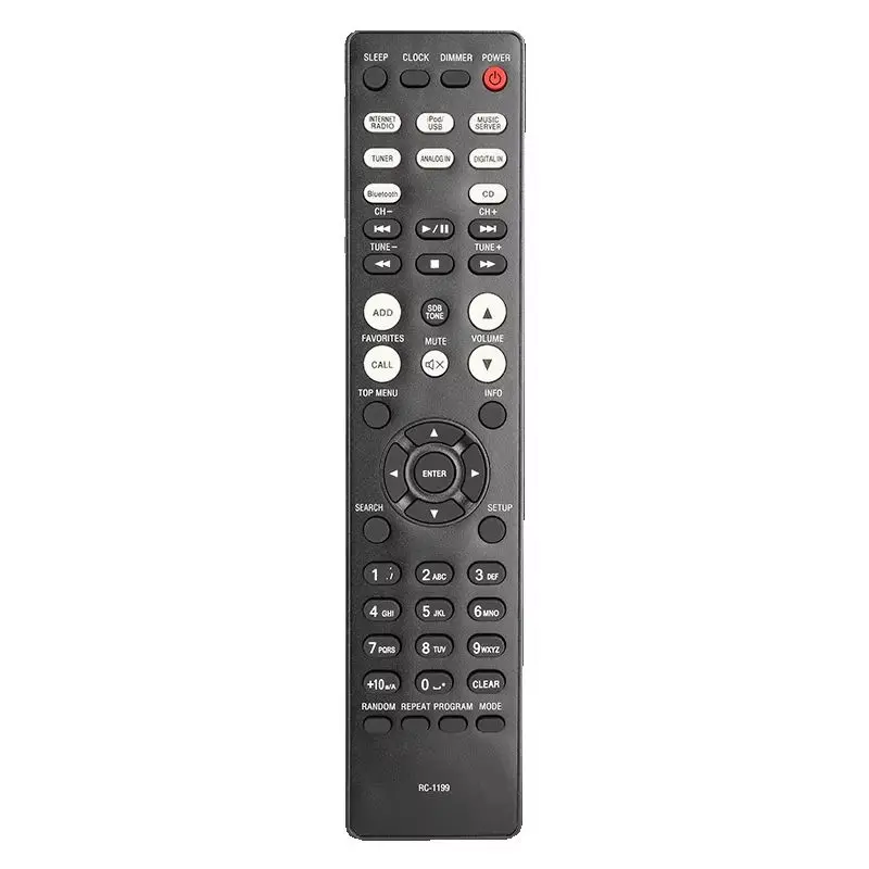 RC-1199 Remote Control Compatible With Denon Network CD Receiver RCD-N9 RCDN9 Replacement Controller