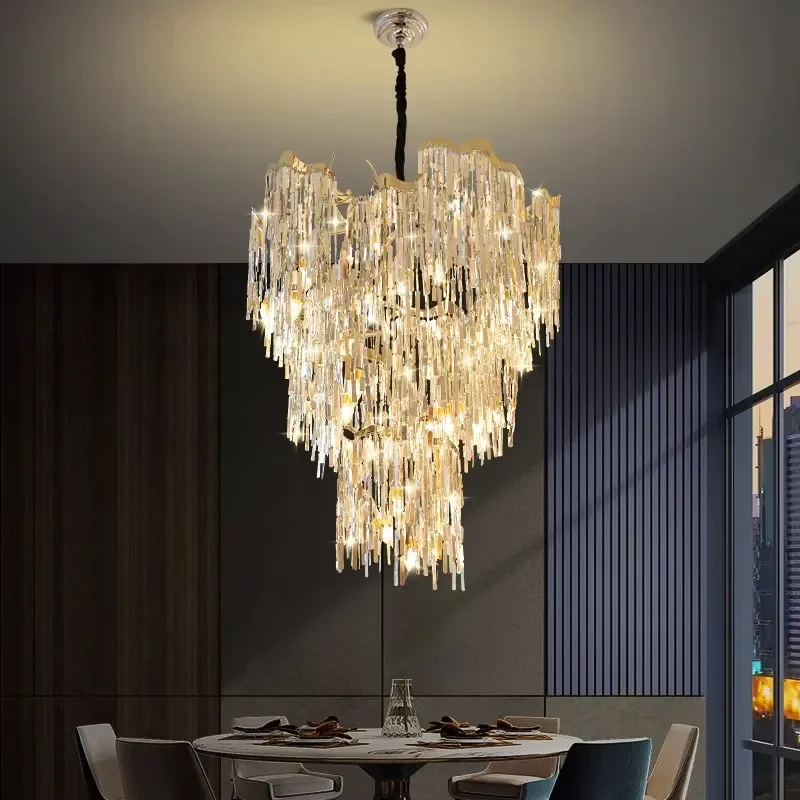 Nordic home decor dining room Pendant lamp lights indoor lighting crystal lamp hanging light chandelier lamps for living room