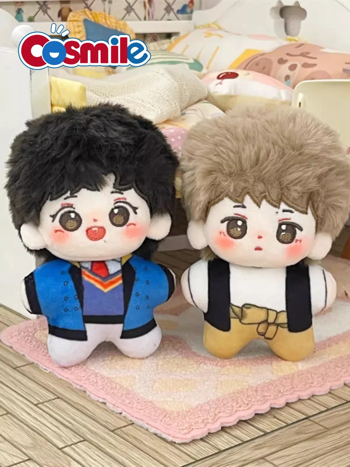 Cosmile Star Wang Yibo Xiao Zhan 10cm Plush Doll Toy Body Cosplay Cute Gift C