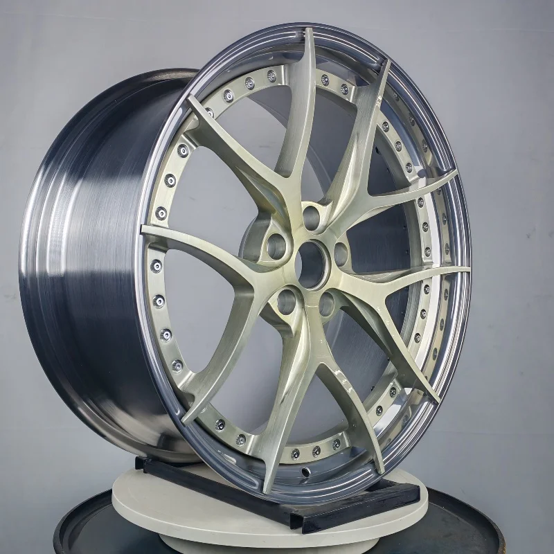 

18 Inch 5x112 5x120 5x1143 Alloy Two Piece Forged Wheels Rim for Mercedes cadillac Escalade hyundai Tucson 2017