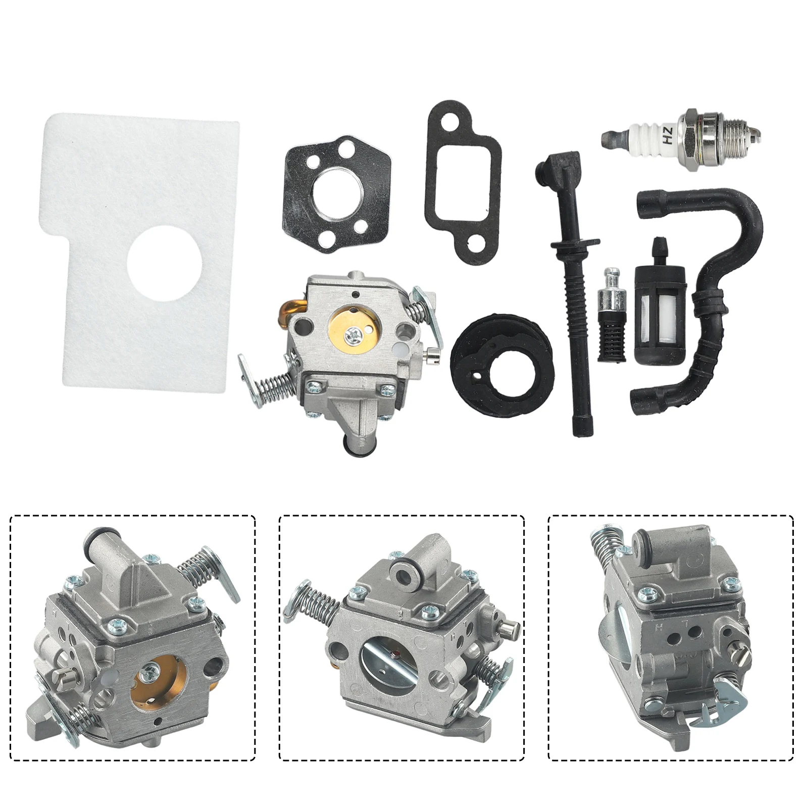 

Chainsaw Carburetor For MS180C MS170 MS180 017 018 Chainsaw Carburetor Air Filter Tune Up Kit Intake Manifold Gasket
