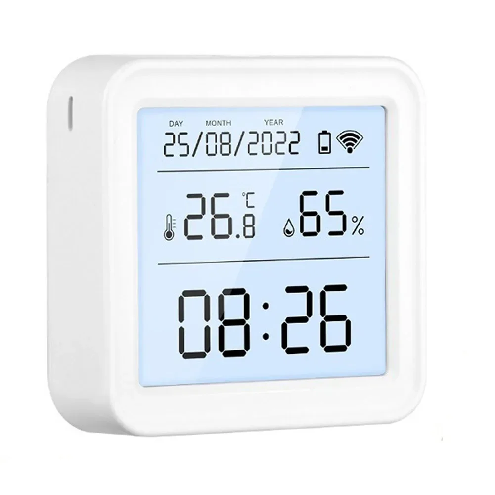 Smart App Control Digital Hygrometer Accurate Humidity Measurements Automated Smart Linkage Backlit LCD Display