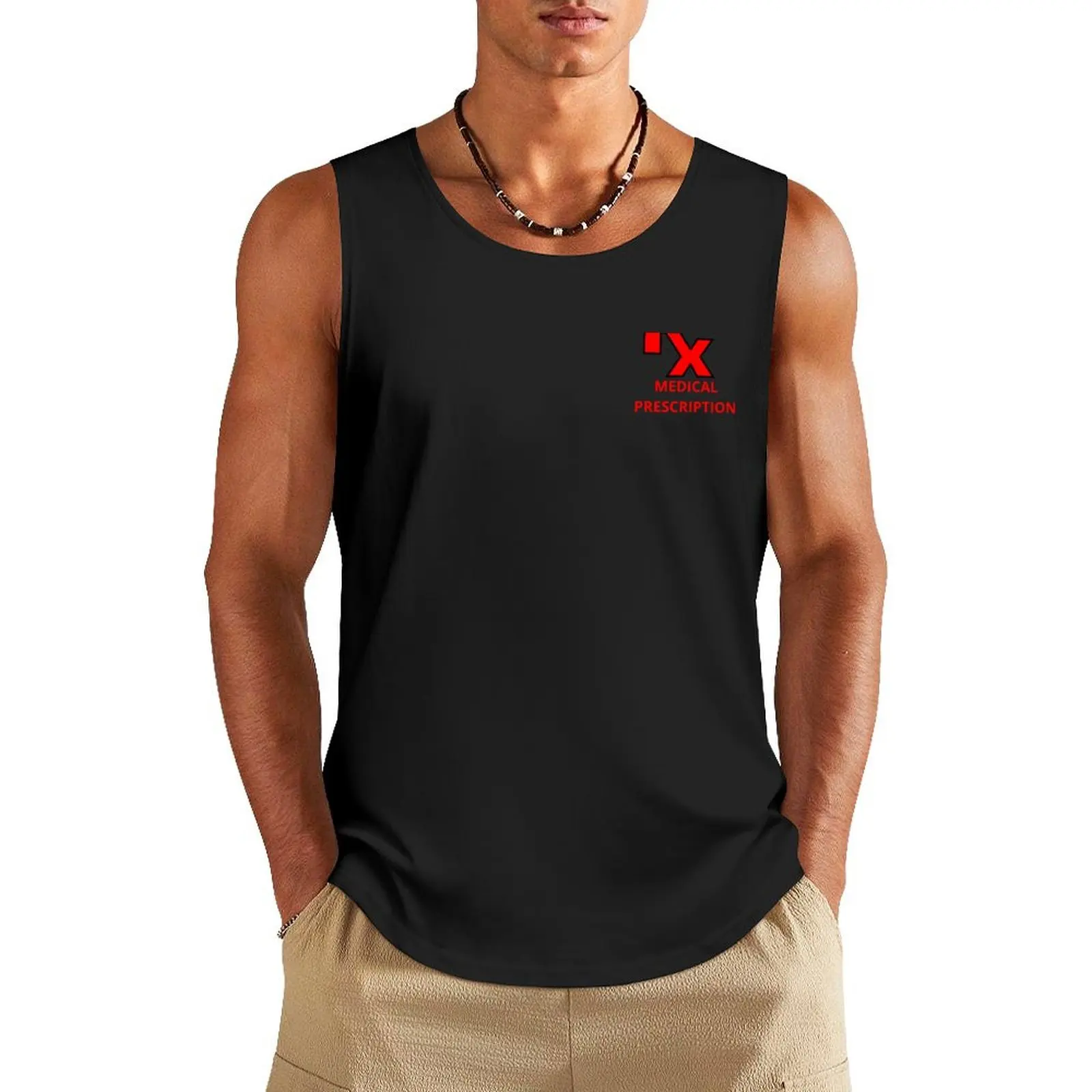 

rx logo pharmacy Medical Tank Top tops sleeveless vest men