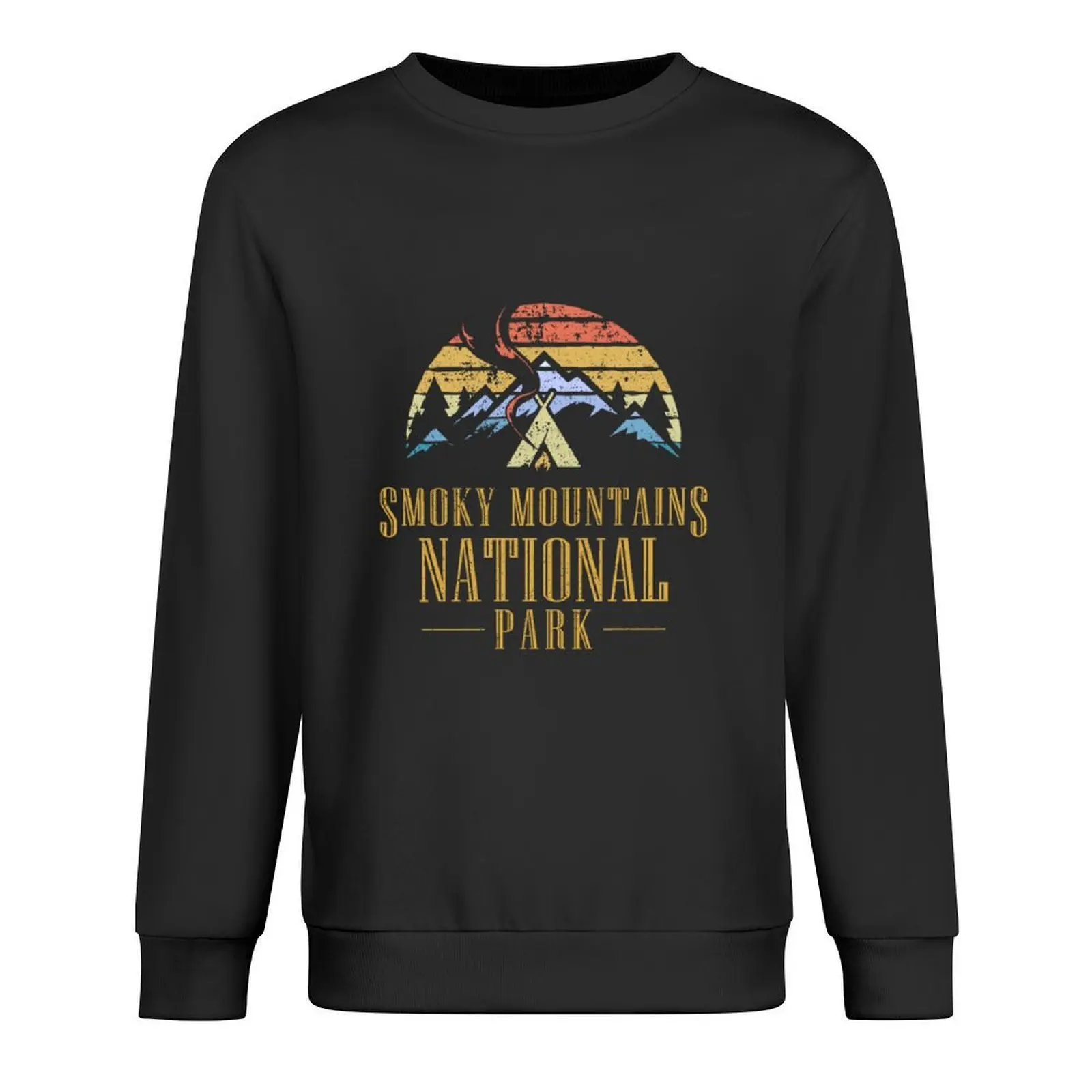 

great smoky mountains national park smokies Pullover korean style clothes aesthetic clothing korean autumn clothes sweatshirts