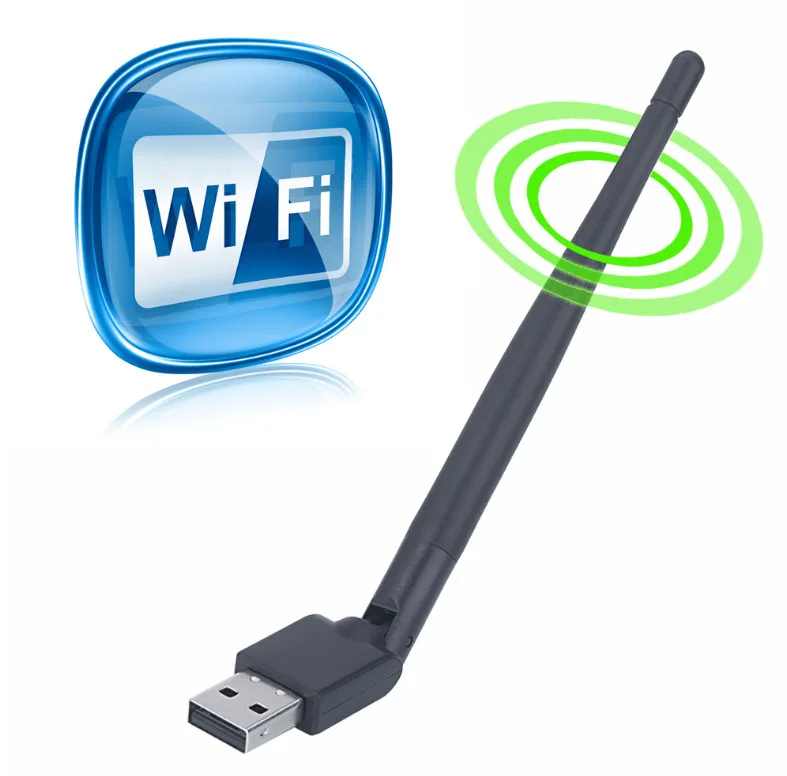 150Mbps MT7601 USB WiFi Adapter 2.4GHz Wireless Network Card 802.11 b /g/n Mini WiFi Receiver LAN Dongle For Set Top Box