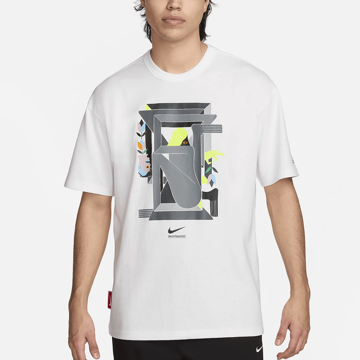 

Nike Genuine 2024 Spring New Arrival Men's Sport Minimalist Short-sleeve T-shirt FV3729-100