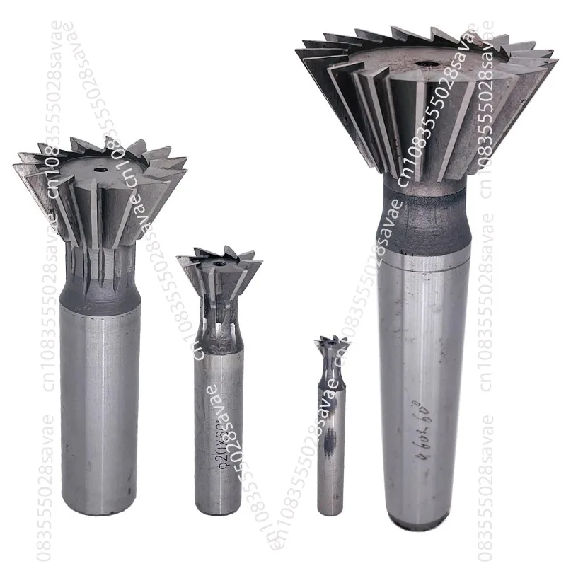 

Dovetail milling cutter Dovetail cutter 55 degree to 75 degree non-coated metal cutting tool