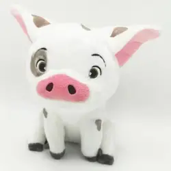 22cm 영화 동물 Moana 애완 동물 돼지 Pua 귀여운 만화 플러시 장난감 박제 동물 인형 홈 인테리어 어린이 생일 선물