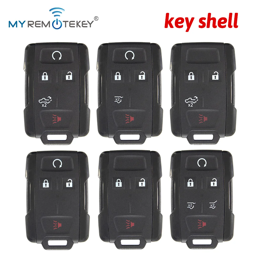 

MYREMOTEKEY M3N-32337100/M3N-32337200 remote fob case for Chevrolet Silverado Colorado Suburban Tahoe GMC Canyon Sierra Yukon