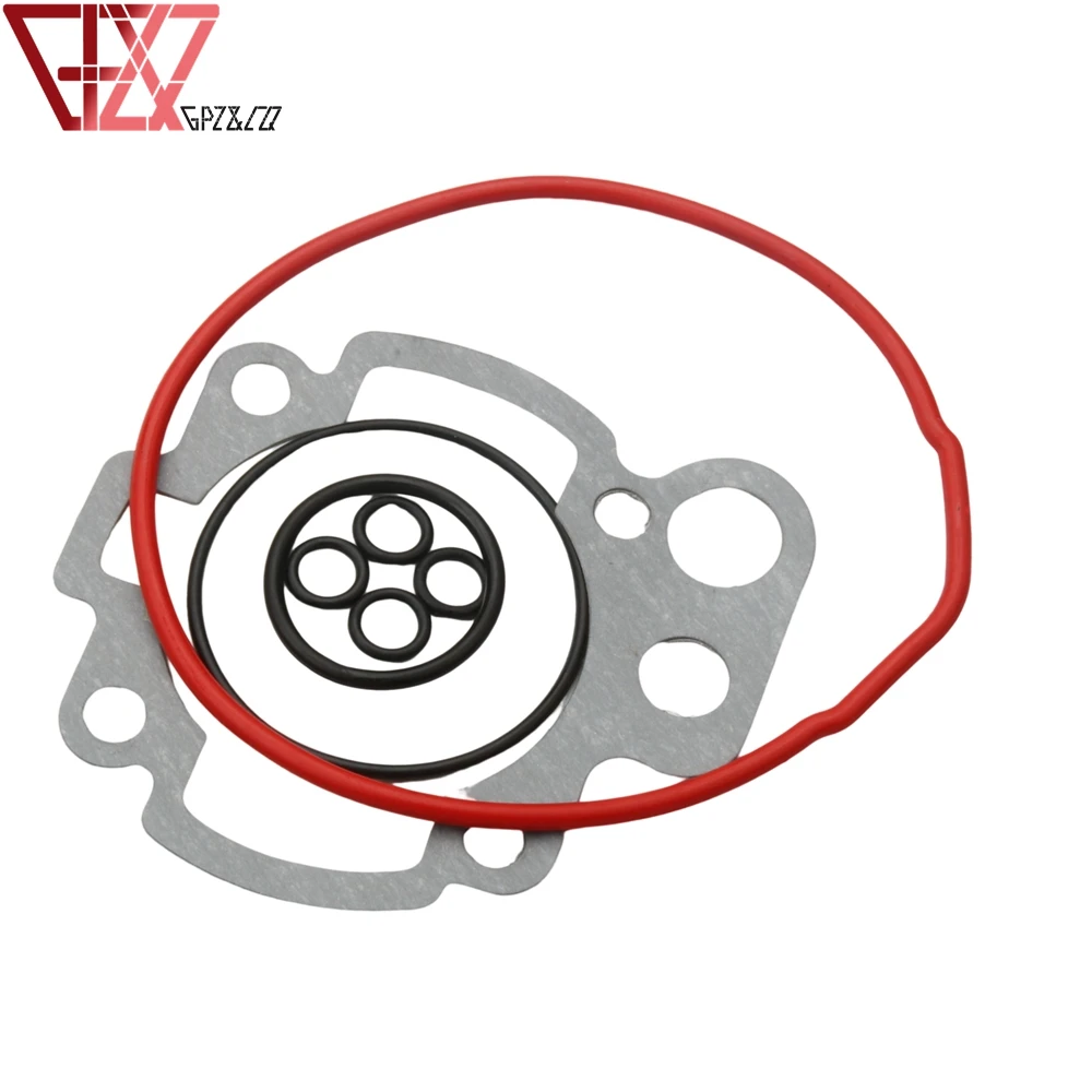 Motorcycle AM6 Cylinder Gasket Set Top End For Rieju 50 MRT MRX RS1 RS2 RS3 Matrix 50 SMX SM Spike 50cc 2T 1E40MB Engine