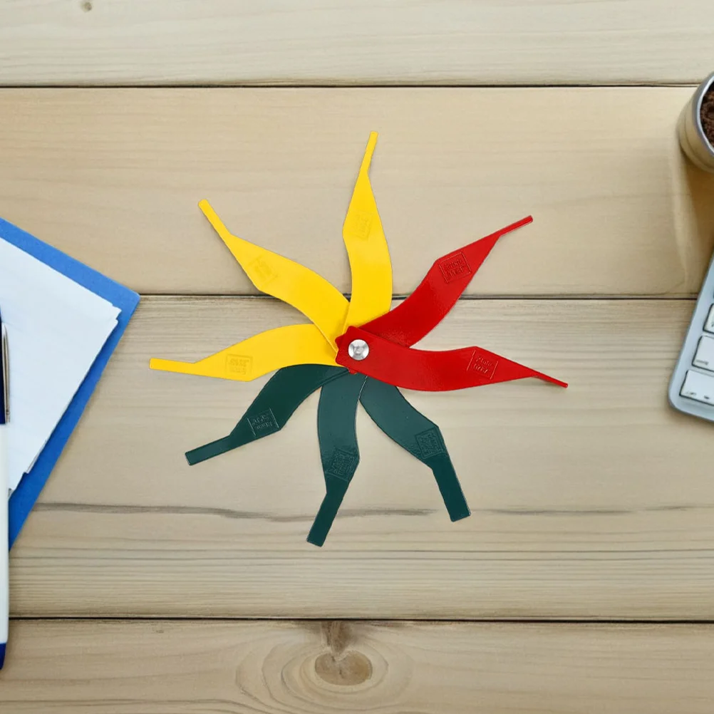 

2Pcs Brake Pad Thickness Gauge Steel Automotive Measuring Tool Easy Use Precise Brake Depth Checker Car Maintenance