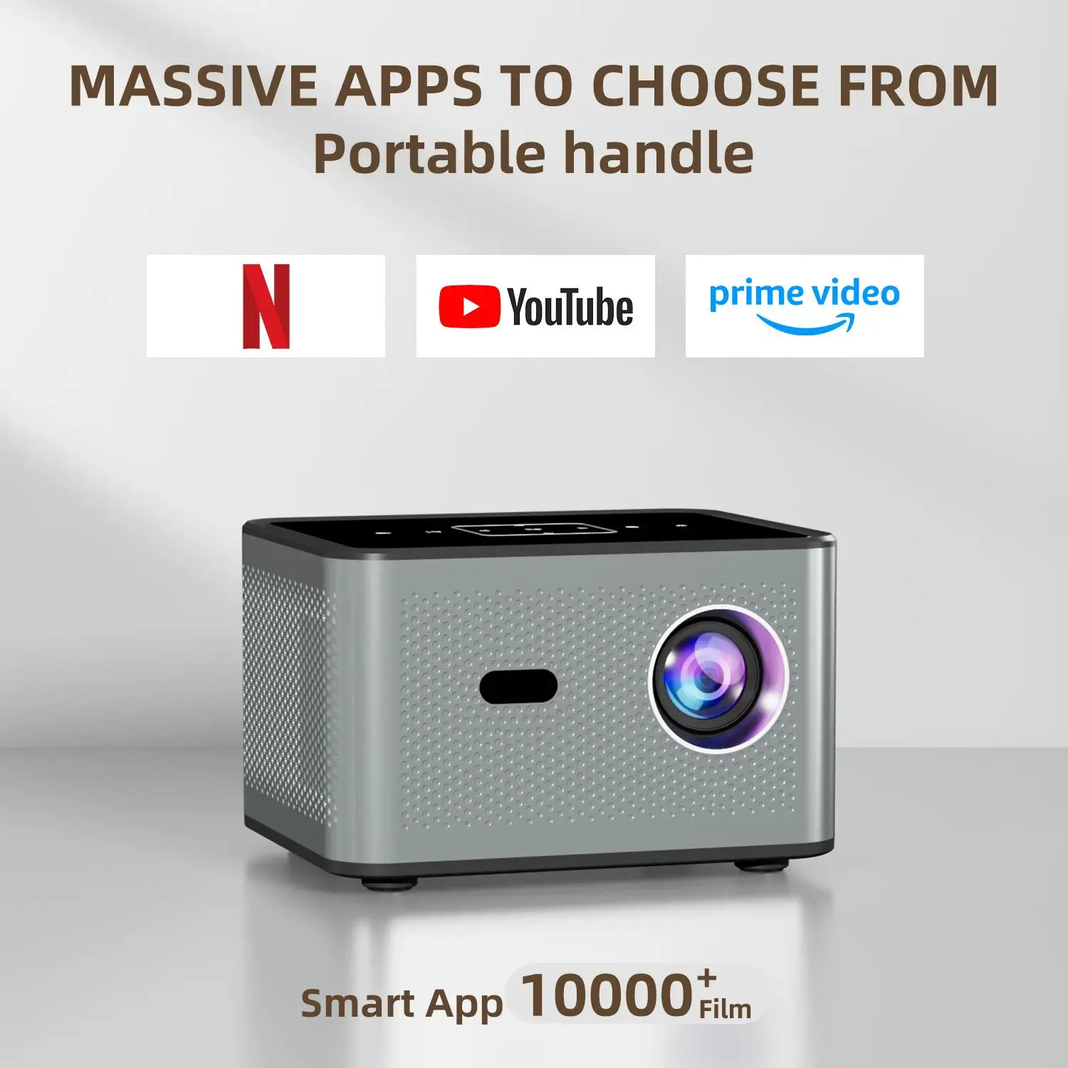 X3 Pro Smart Projector Google TV Android 11 190ANSI Native 720P 4K Decode 2/4GB RAM 16/32/64GB ROM Dual WiFi6 BT5.0 Auto Focus Auto Keystone Voice Control Home Theater Projector