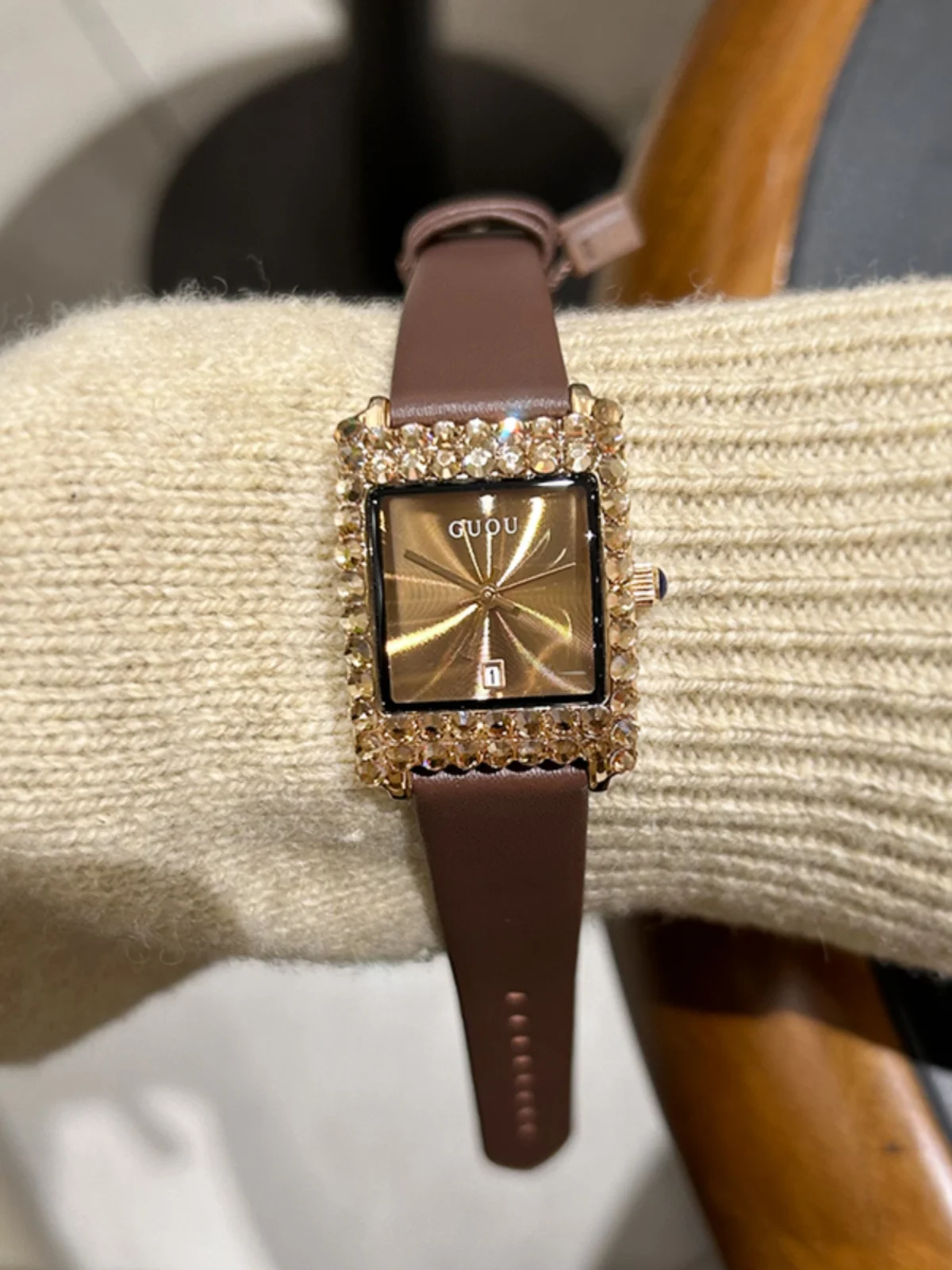 

Elegant Women'S Wristwatch, New Luxury Women'S Watch, High-End Nordic Minimalist Retro Watch, Birthday Gift For Women.