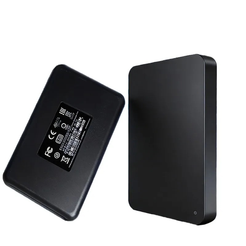 Mobile External Hard Drive High Efficiency Data Transmission Slim Hard Disk for Home Office Video Photo Document Backup Storage