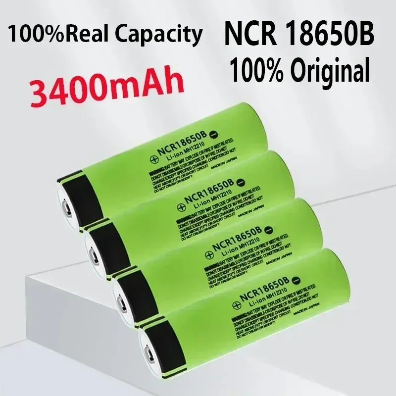 INR18650-34B 3400 mAh 3.7 V 20A Oplaadbare 18650 Lithium Ion Batterij voor Speelgoed Elektrisch Gereedschap Zaklamp