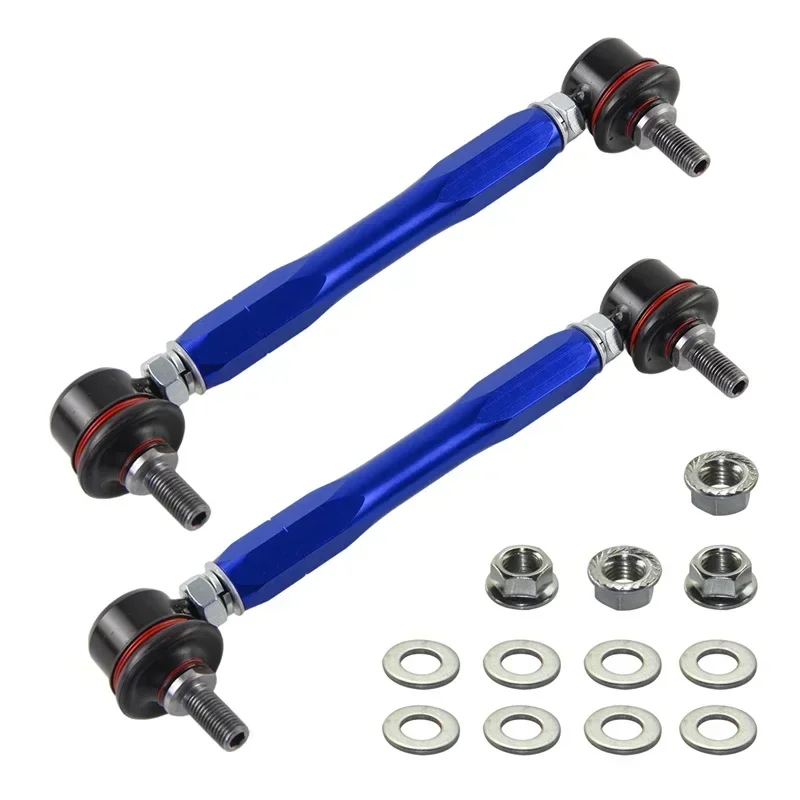 

Adjustable Anti Roll Sway Bar Drop Links Front/Rear 10mm x 210-260mm for BMW for Honda for Mini for Lexus for Land Rover