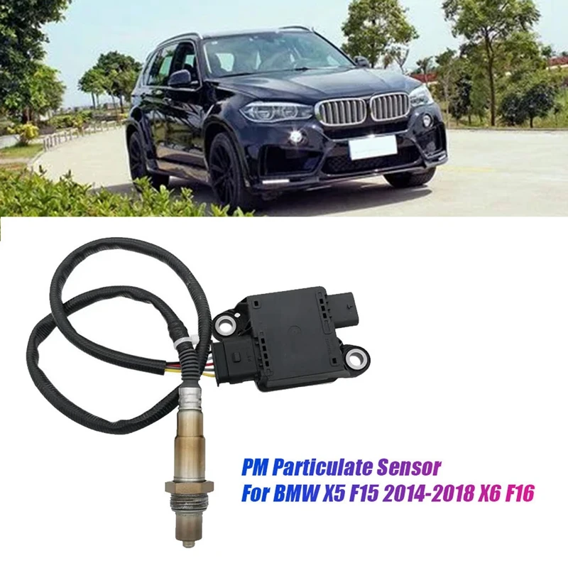 Car Diesel Exhaust PM Particulate Matter Sensor 13628582024 0281007237 For BMW X5 F15 2014-2018 X6 F16 0281007238 Replacement