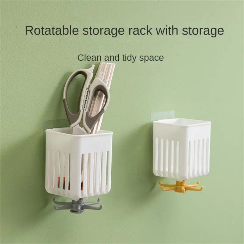 Kitchen Hook Multi-Purpose Hooks 360 Degrees Rotated Rotatable Rack For Organizer And Storage Spoon Hanger Accessories