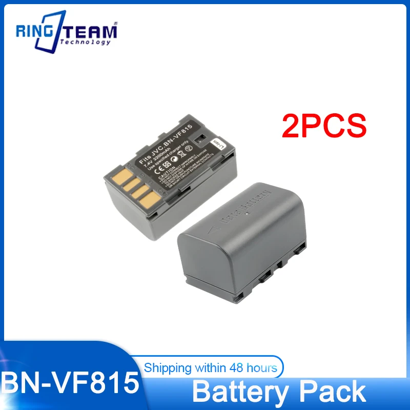 2PCS BN-VF815  BNVF815 Battery for JVC GR-D720US GR-D728 GR-D750US GR-D771 GR-D720 GR-D740US Everio GZ-MG175 Battery