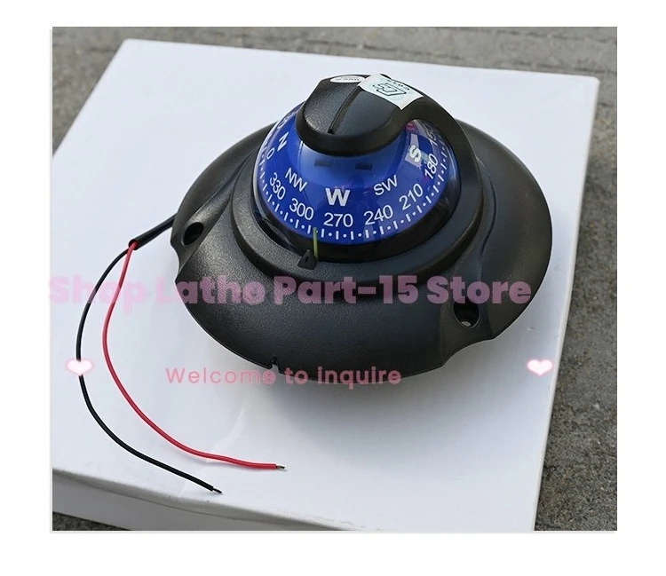 for YQ-50 Type Magnetic Compass For Boat Yacht Lifeboat Marine Navigation Instrument