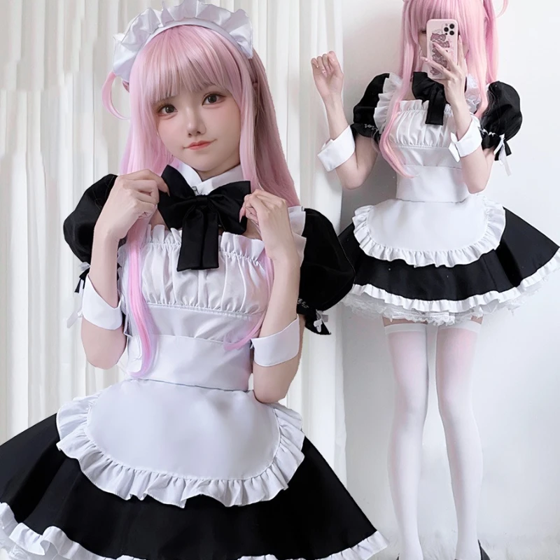

Lonely Rock, Kazuri Goto's Sexy Maid Costume, Bochi's Cosplay Costume, Iichi Hikari, Yamada Ryo Kiyota's Cosplay Luolita Costume