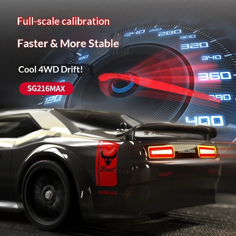 Sg216max 1:16 Scale 4wd Rc Drift Car Full Proportional High Speed Racing Dodge Challenger Model Vehicle For Racing Enthusiasts