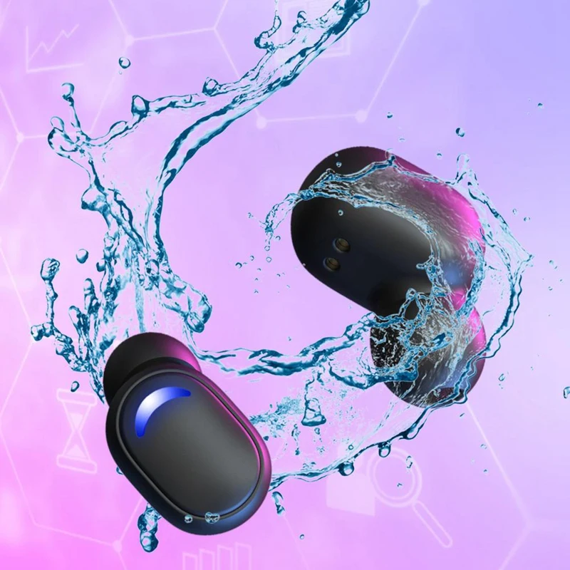 หูฟังบลูทูธไร้สาย TWS 5.1 ชุดหูฟังสําหรับเล่นเกมเวลาแฝงต่ําชุดหูฟังสําหรับเล่นเกมชนิดใส่ในหูแสงโดยรอบ