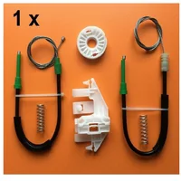 Para Peugeot 406 1995-2004 Kit de reparación de regulador de ventana puerta delantera izquierda
