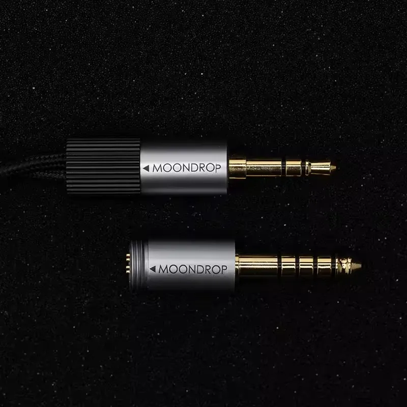 MOONDROP HORIZON سماعة رأس فوق الأذن 50 ملم سائق ديناميكي سماعات موسيقى سلكية 3.5 ملم 4.4 ملم توصيل