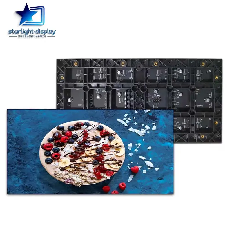 P2 LED Display RGB 256x128 Full Color Display SMD1515 Light 128x64 Pixels 1/32 Scan Display Video Wall Led Indoor Module