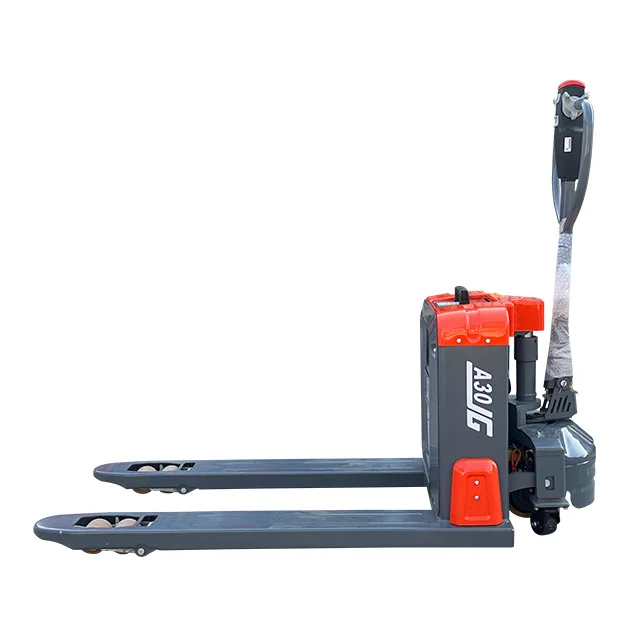 3000kg 3ton Capacity Powered Pallet Jack Electric Pallet Lithium Battery Electric Self Loading Pallet Stacker
