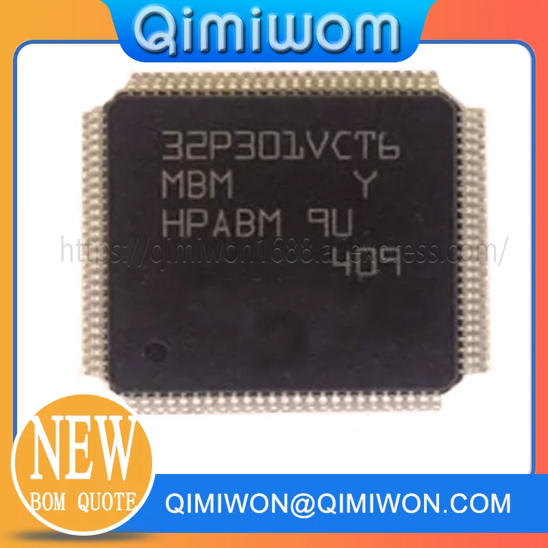 1-10pcs New STM32P301VCT6 32P301VCT6 QFP-100 Microcontroller chip