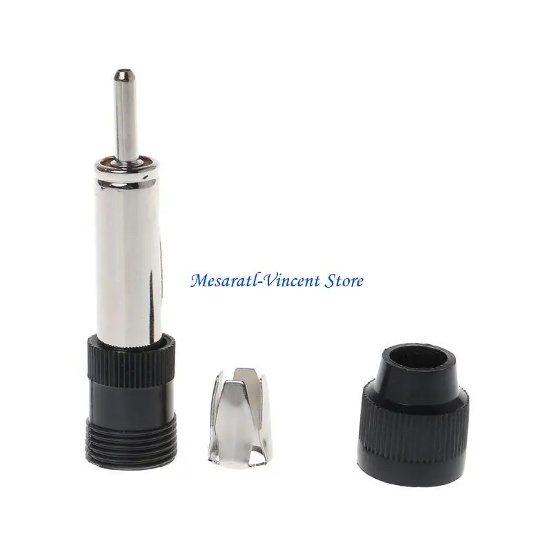 A70F Vehicles Truck Car Radio Stereo Aerial Antenna Adaptor Connector Male Plug 2x