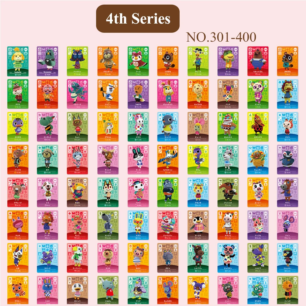 المبيعات الفورية بطاقات جديدة لعبة عالية الجودة بطاقات NFC بطاقات الحيوان سلسلة 1-5 العلامات لمجموعة NS Switch Wii Lite U #5