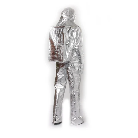 Fire Proximity Suit, Aluminized 1000 degree Heat Insulation Suit