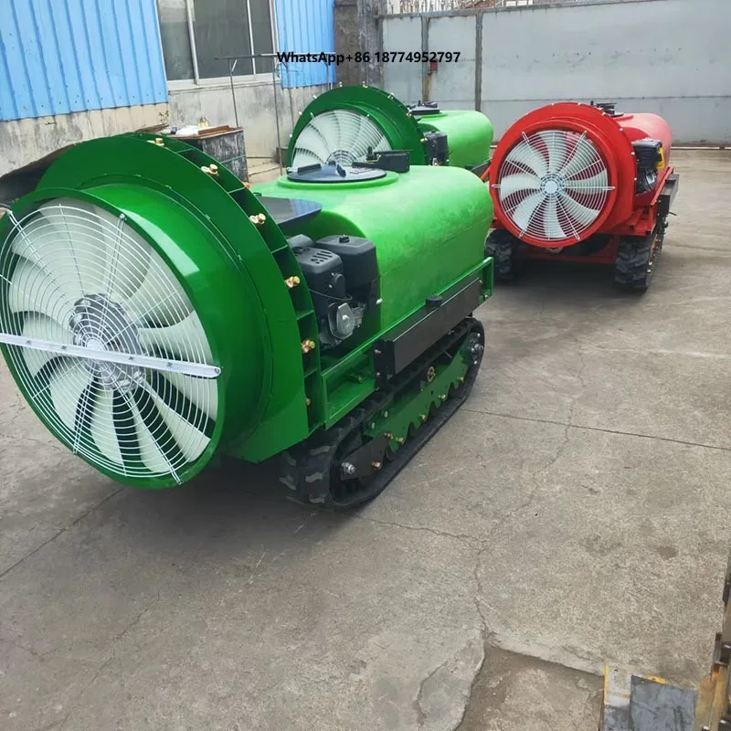 High Capacity Tracked 400L  Agriculture Use Remote Control Sprayer 13Hp 13.5Hp  Engine Sprayer Machine