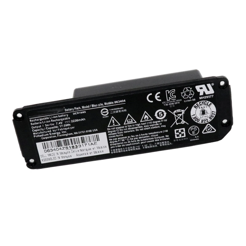 Nowa oryginalna bateria 061384 061385 061386 063404 063287 bateria do głośnika SoundLink Mini I Bluetooth 7.4V 17Wh