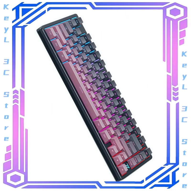 New Z75s Mechanical Keyboard Gasket Structure Hot Swap E-Sports Customize Gaming Serviceable Keyboard Gamer Birthday Present