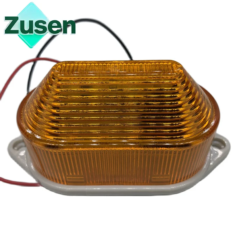 

Zusen TB40 желтый цвет 12 В 24 в 110 В 220 В сигнализация безопасности стробоскоп сигнал предупреждающая светодиодсветодиодный лампа маленький мигающий светильник