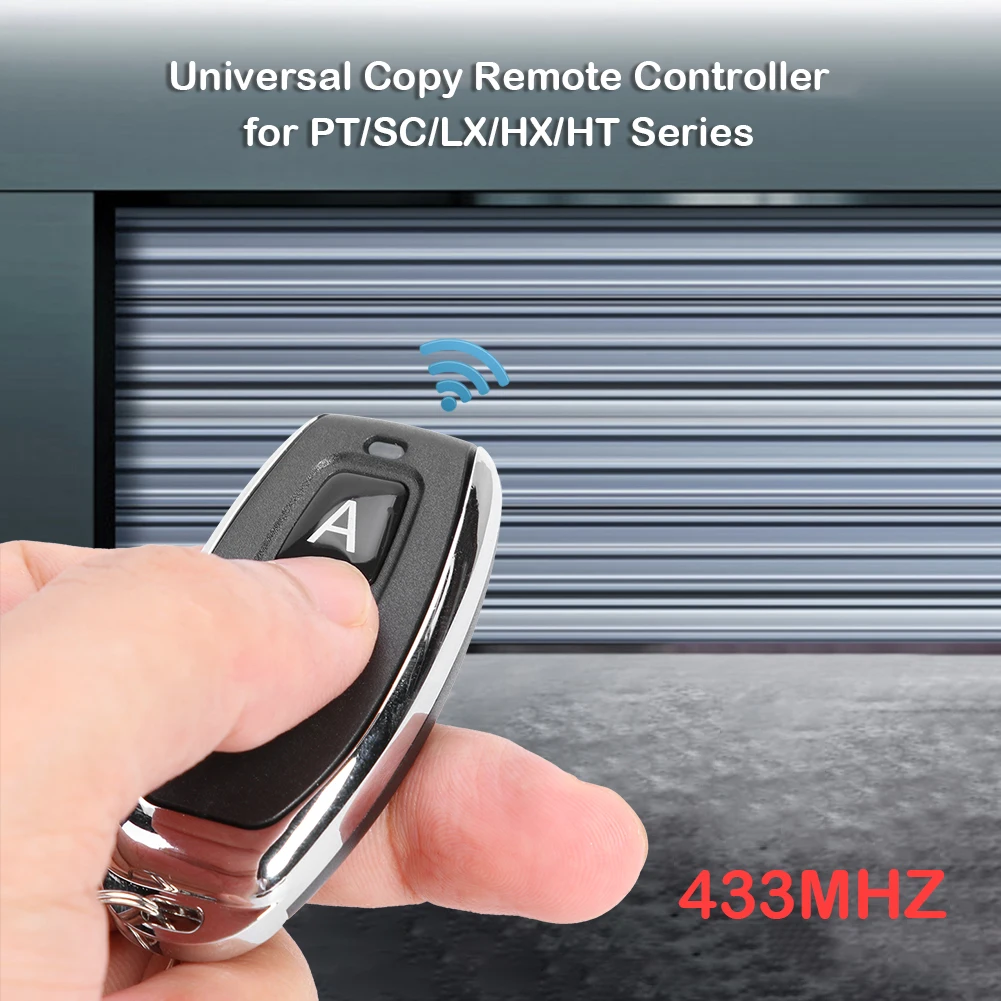 

AK-KBJ027 Gate Car Door Remote Control 2 Button 433MHZ Controller Duplicator Key