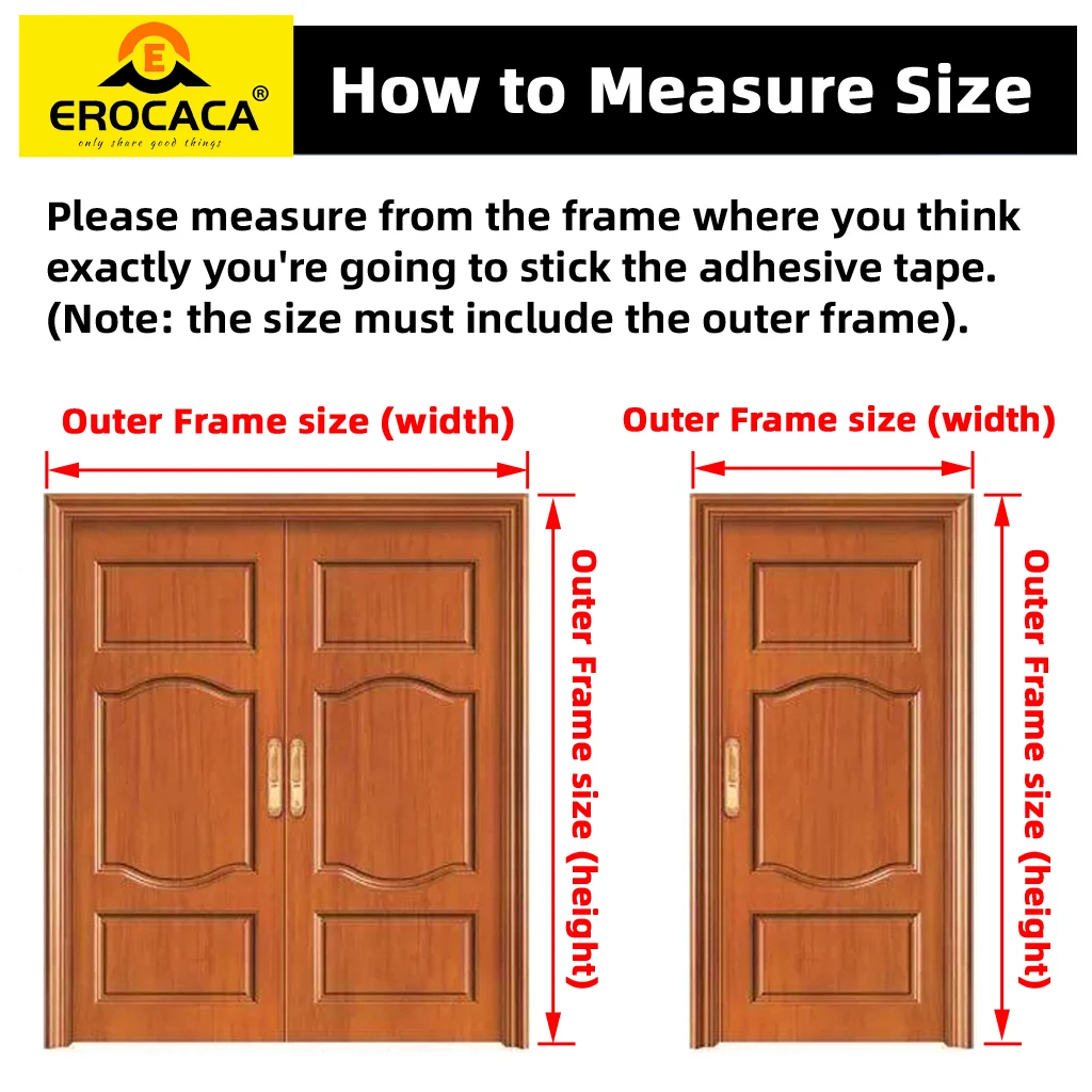 Imagem -02 - Erocaca-cortina de Porta Magnética Forte Anti-mosquito e à Prova de Insetos Fechamento Automático Gaze Invisível Tamanho Personalizado