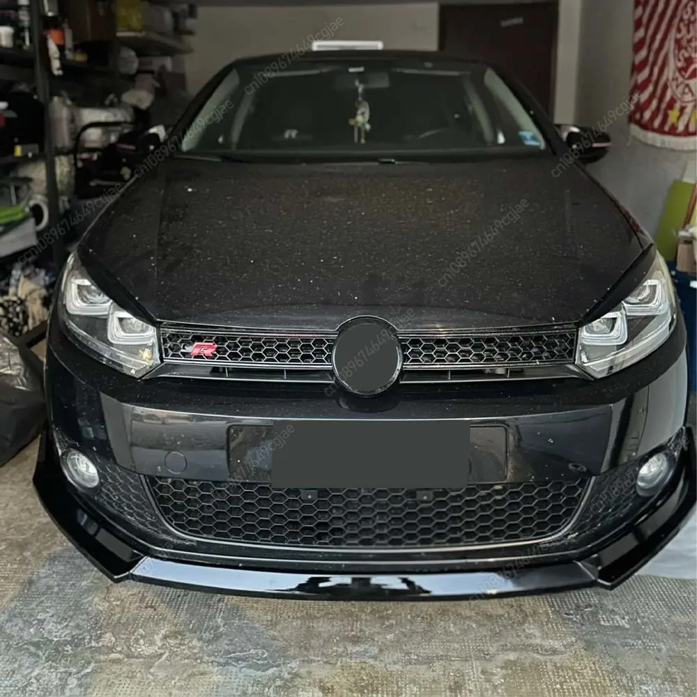 

Maxton Style Front Bumper Splitter Lip Diffuser Body Kit Spoiler Guard Retrofit For VW Golf 6 MK6 Standard TSI TDI MPI 2008-2013