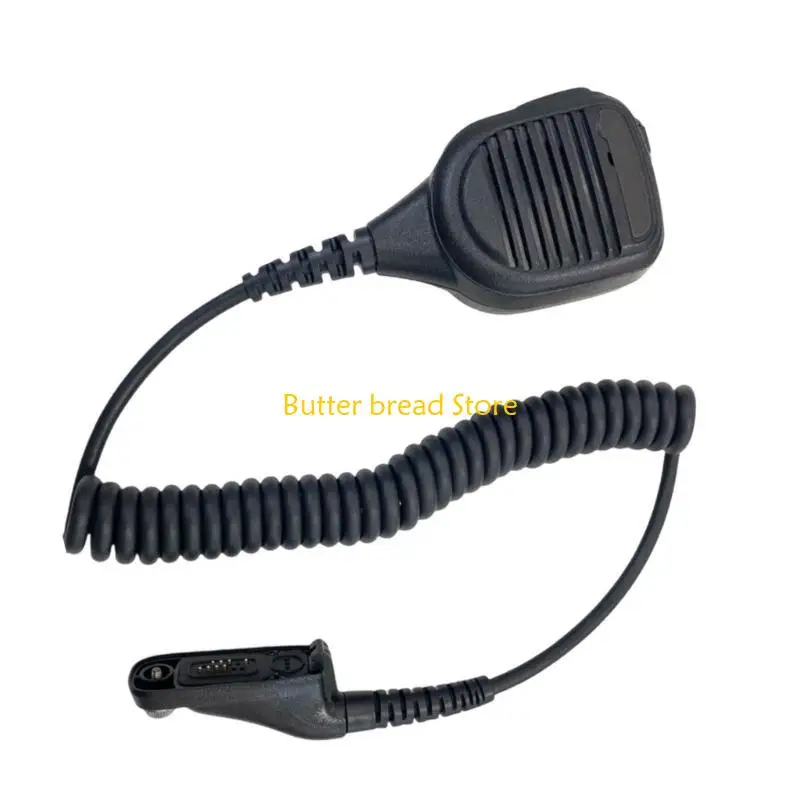 

W89C Robusts Design Remote Speaker Mic Clear Sound Remote Speaker Microphone Two Way Radio Accessories for XIR P8668 GP328D