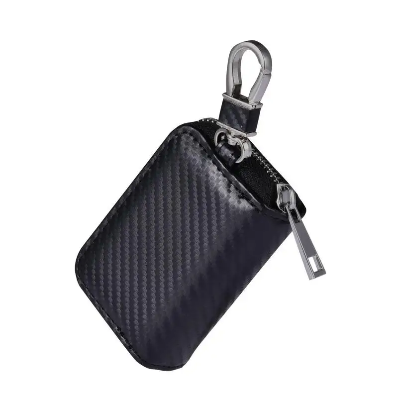 Card Car Keys Case FOB Signal Blocker Bag RFID Shielding Key Credit Card Bags Organizer for Privacy Protection Anti-Hacking Case