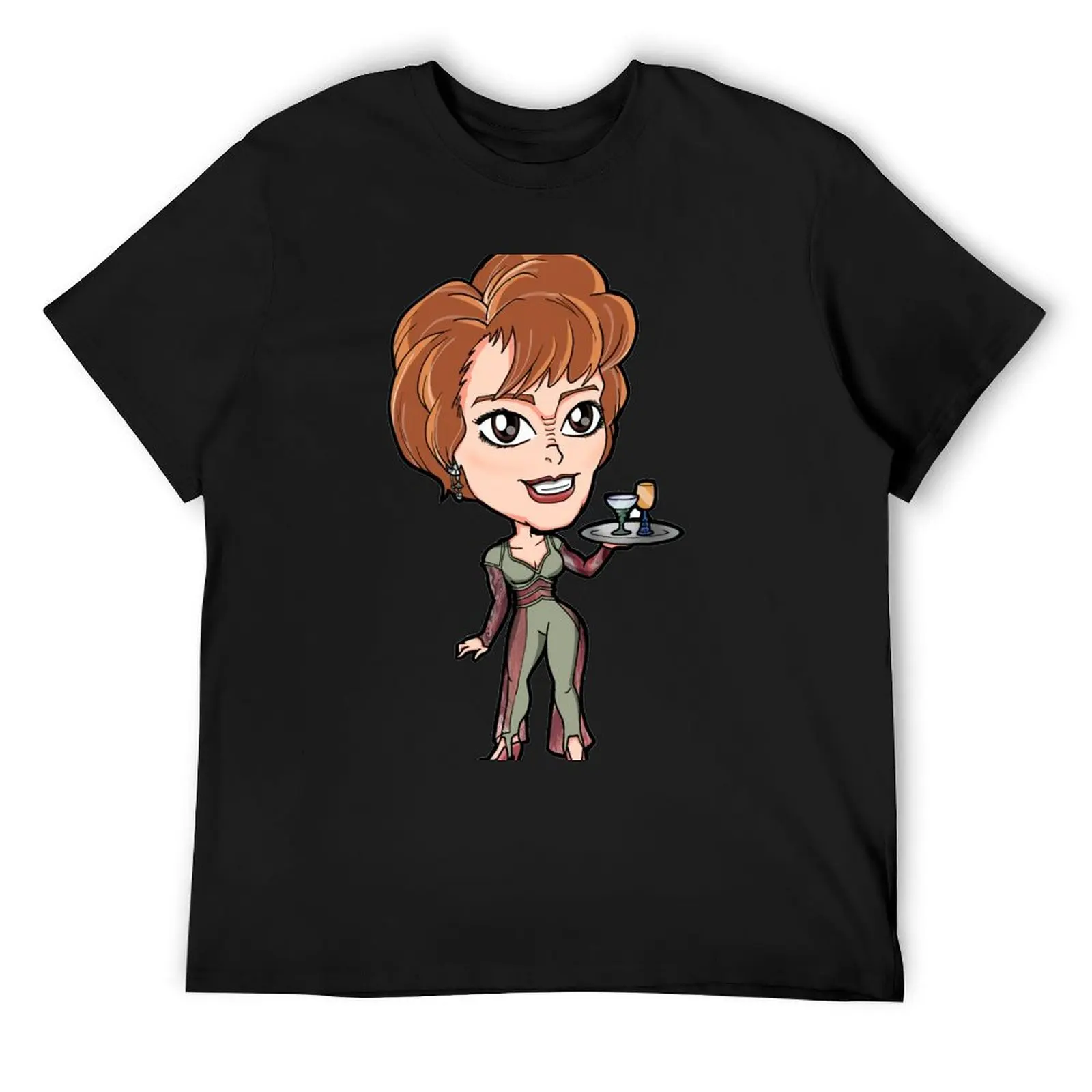 

Star Trek DS9 - Leeta Bajoran Dabo Girl with Drinks T-Shirt
