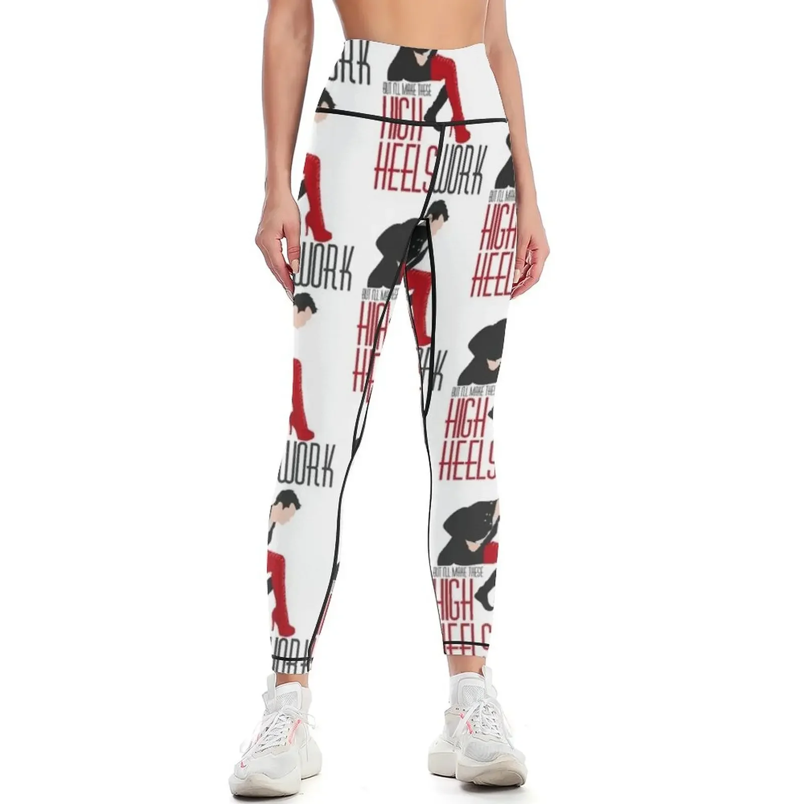 Make These High Heels Work Leggings sportswear for gym Golf wear gym sportswear woman exercise clothing for Womens Leggings