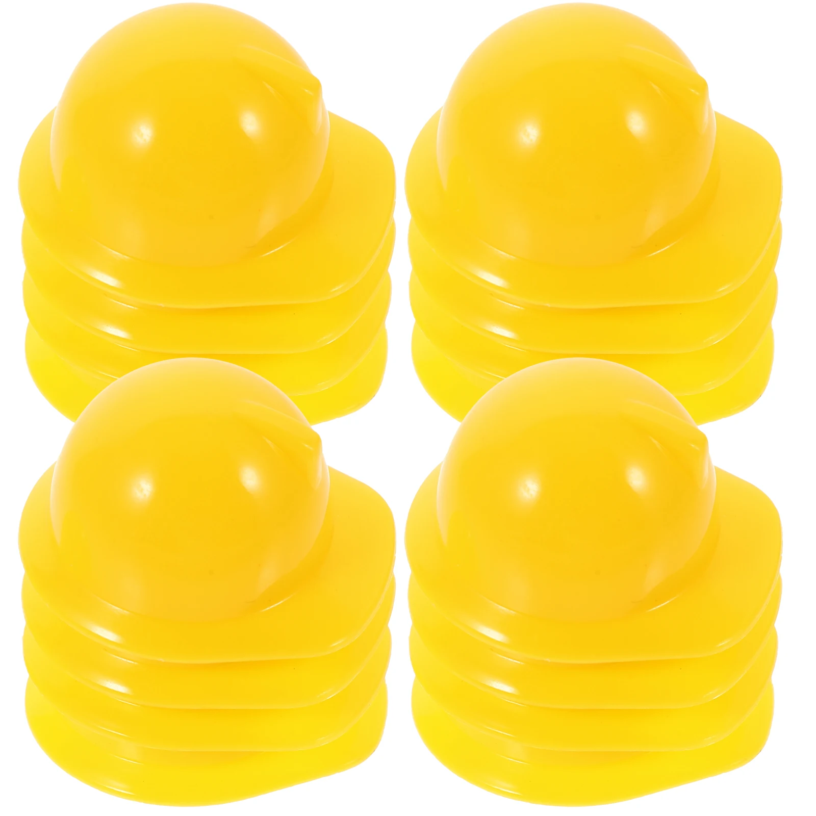

20 Pcs Mini Construction Hat Cap Decoration Plastic Helmets Red Decorations Hard