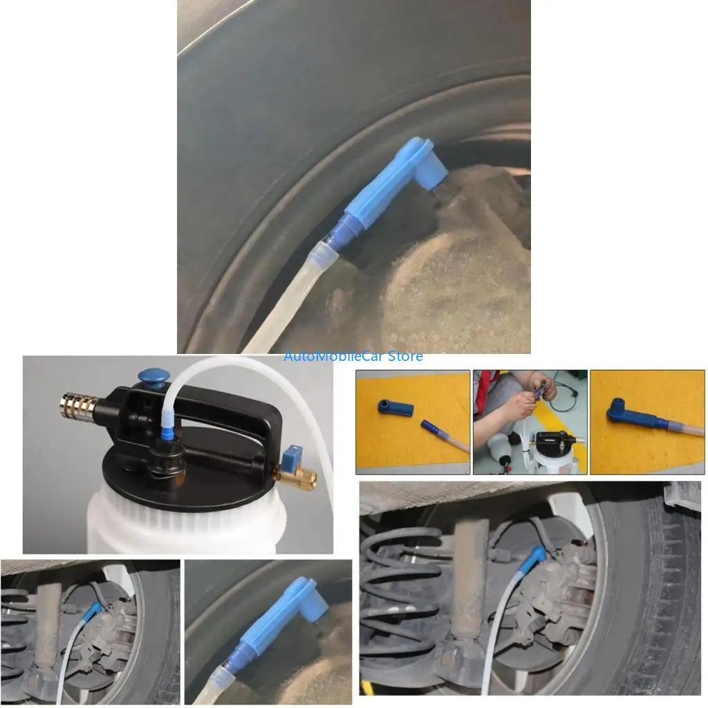 G8TE Oil Pumping Pipe Car Brake System Fluid Connector Oil Drained Quick Exchange Tool Oil Filling Equipment