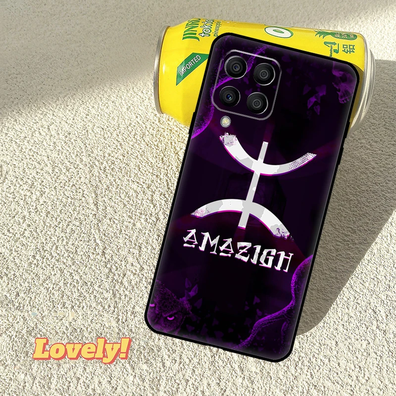 Coque drapeau berbère amazigh, étui pour Samsung Galaxy M11 M55 M14 M34 M54 M12 M32 M52 M15 M13 M06 M16 M36 M56 M31 M53 M35